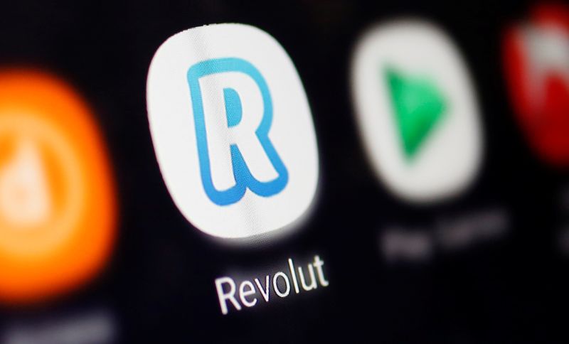 &copy; Reuters. A Revolut logo is seen in this illustration