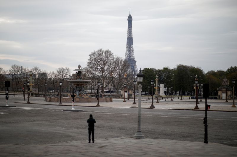 &copy; Reuters. ＩＨＳマークイットが発表した３月のフランスの購買担当者景気指数（ＰＭＩ）速報値は、総合指数が３０．２と、前月の５２．０から大きく落ち込んだ。