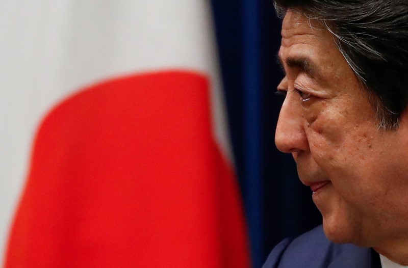 &copy; Reuters. Premiê japonês, Shinzo Abe
