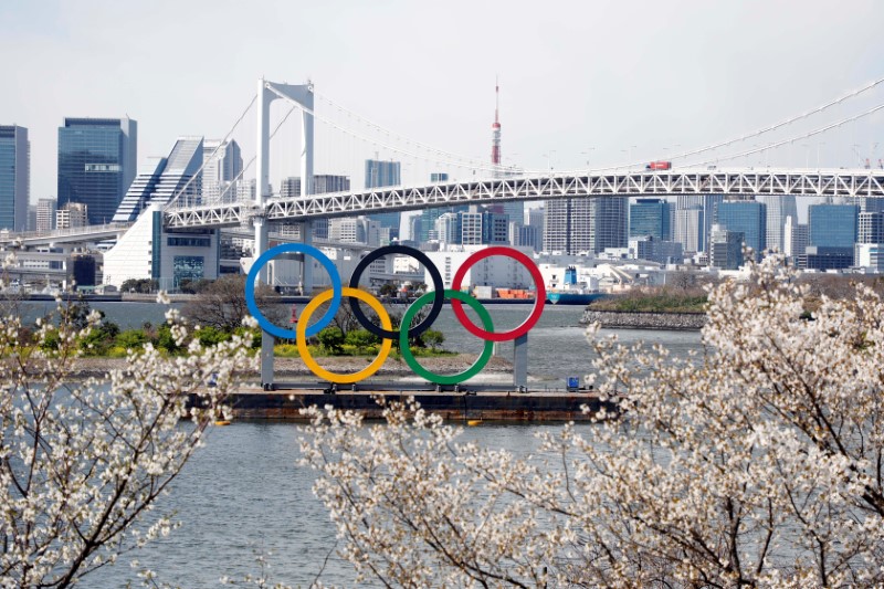 &copy; Reuters. 米主要スポンサー、東京五輪の1年延期を支持