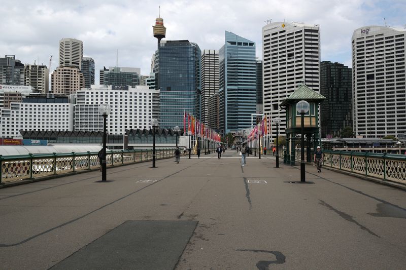 © Reuters. Outbreak of coronavirus disease (COVID-19) in Sydney