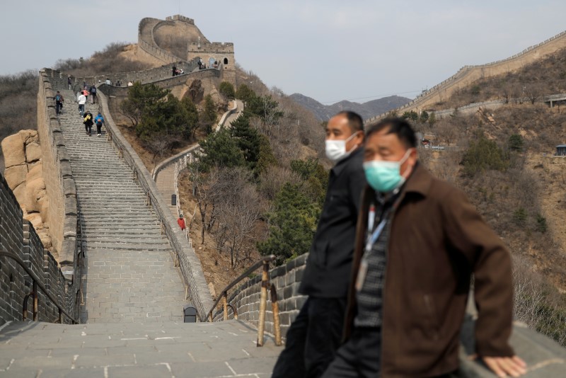 &copy; Reuters. 中国本土、入国者の新型コロナ新規感染例減る　国内はゼロ