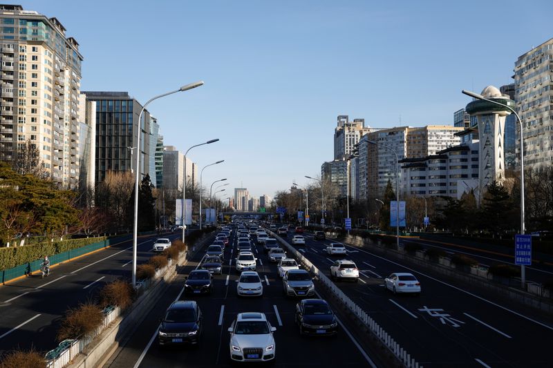 © Reuters. 北京市、報道された自動車需要喚起策「当局は精査していない」