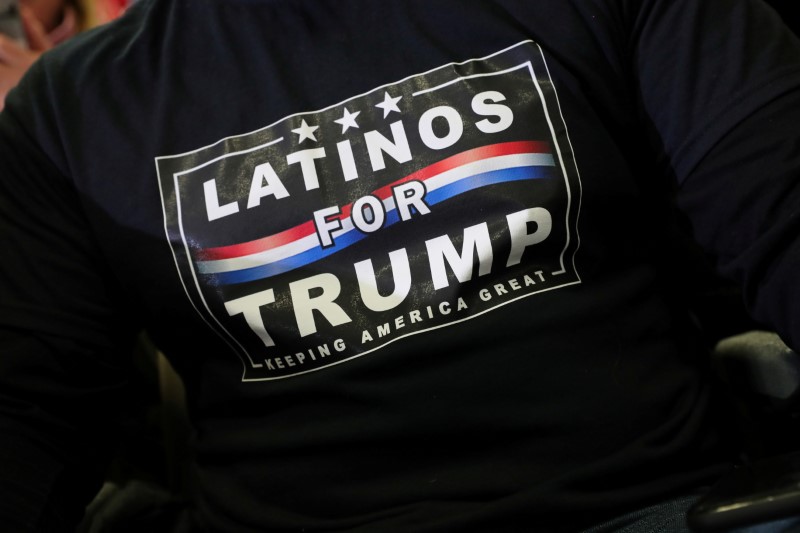 &copy; Reuters. FILE PHOTO: U.S. President Donald Trump campaign rally in Wildwood