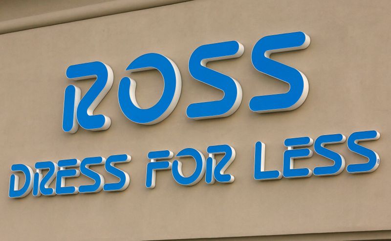 &copy; Reuters. FILE PHOTO: The sign outside a Ross store is seen in Broomfield, Colorado