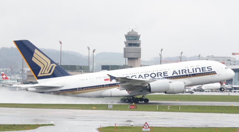 &copy; Reuters. シンガポール航空、130億米ドルの調達手段確保　コロナ危機に対応