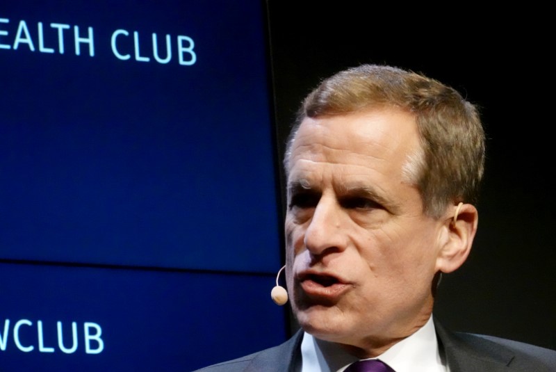 &copy; Reuters. Dallas Federal Reserve Bank President Robert Kaplan speaks at the Commonwealth Club in San Francisco