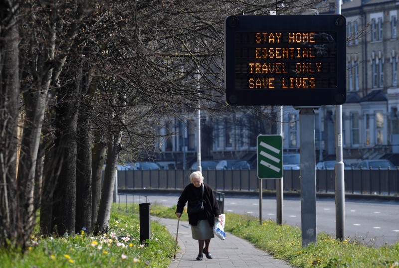 &copy; Reuters. The spread of the coronavirus disease (COVID-19) in London