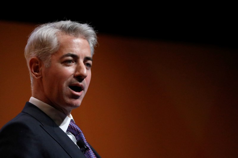 &copy; Reuters. FILE PHOTO:  William &apos;Bill&apos; Ackman, CEO and Portfolio Manager of Pershing Square Capital Management, speaks during the Sohn Investment Conference in New York City