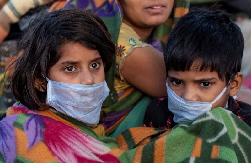 &copy; Reuters. Outbreak of the coronavirus disease (COVID-19), in New Delhi