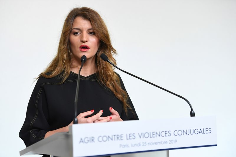 © Reuters. Ministra da Igualdade de Gêneros da França, Marlene Schiappa