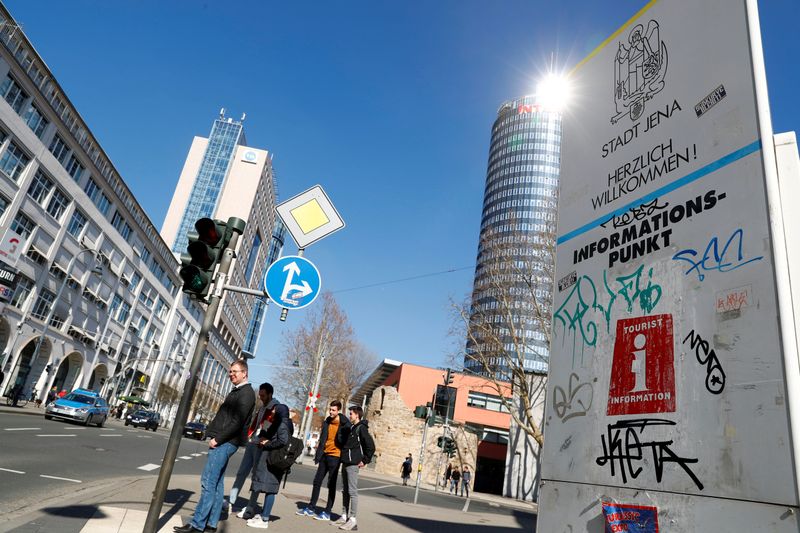 &copy; Reuters. ARCHIVO FOTOGRÁFICO: La ciudad de Jena, Alemania, 21 de marzo de 2019