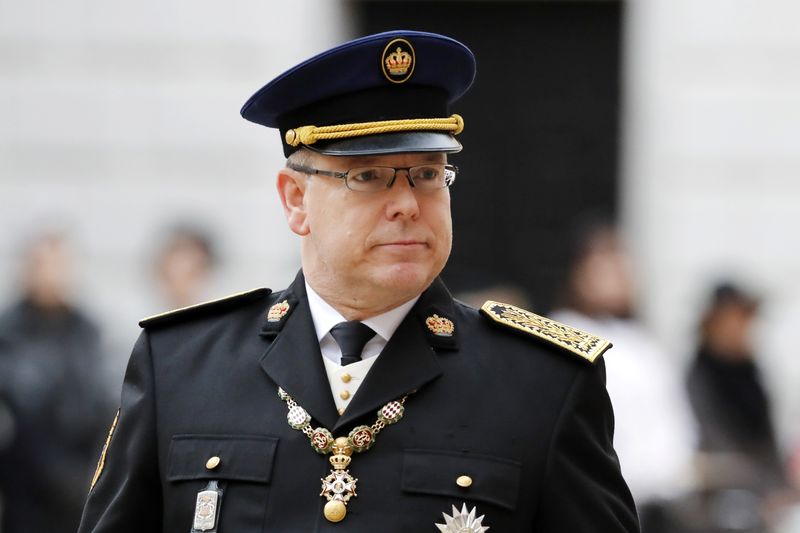 &copy; Reuters. TOUCHÉ PAR LE COVID-19, LE PRINCE ALBERT DE MONACO EST GUÉRI