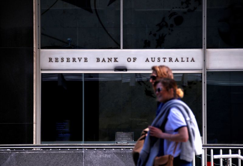 &copy; Reuters. Здание Резервного банка Австралии в центре Сиднея