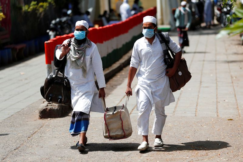 &copy; Reuters. Spread of coronavirus disease (COVID-19) in New Delhi