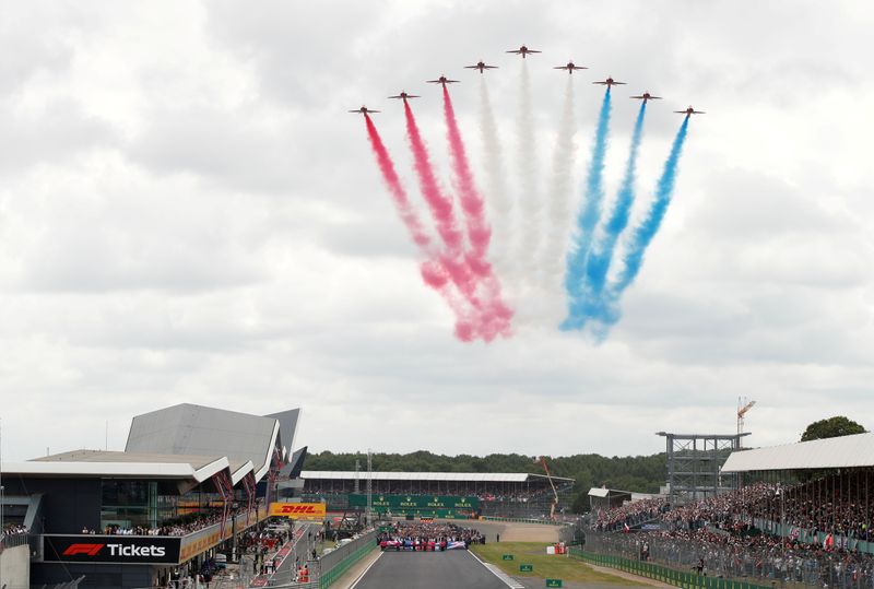 © Reuters. FILE PHOTO: Formula One F1- British Grand Prix