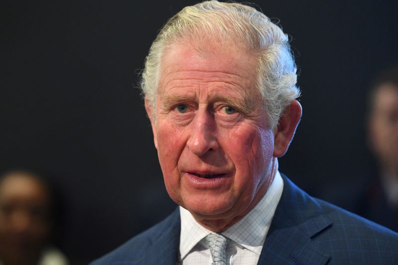 &copy; Reuters. FILE PHOTO: Britain&apos;s Prince Charles and Camilla, Duchess of Cornwall visit the London Transport Museum in London