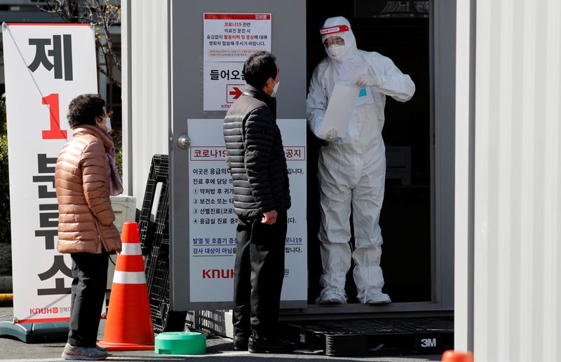 &copy; Reuters. 4月の韓国国政選挙、新型コロナ感染者は不在者投票が可能に