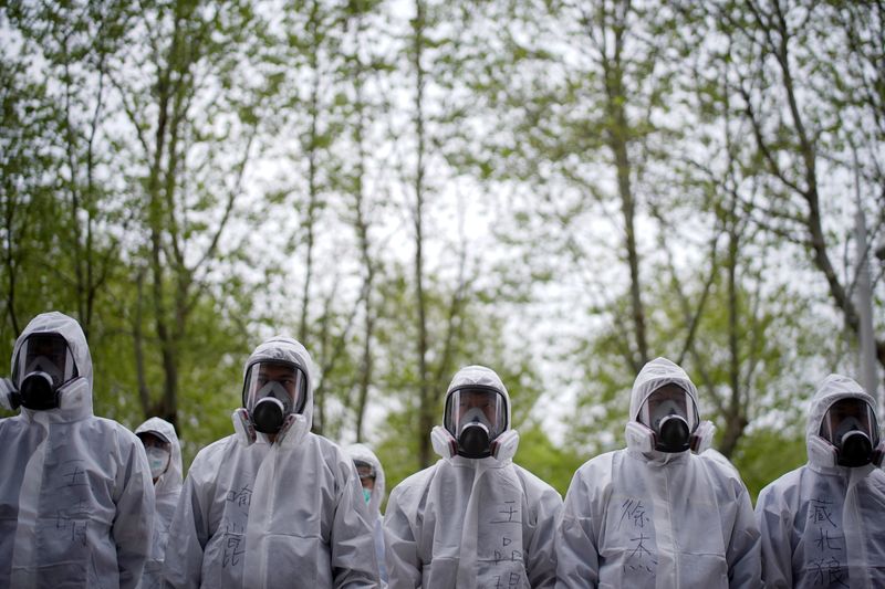 &copy; Reuters. CORONAVIRUS/CHINE: QUATRE DÉCÈS À WUHAN, OÙ LE CONFINEMENT RESTE CONSEILLÉ