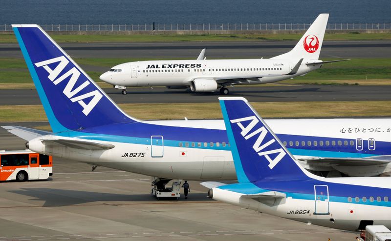 &copy; Reuters. 焦点：コロナ禍に苦しむ国内航空業界、夏が先行き占う分岐点に