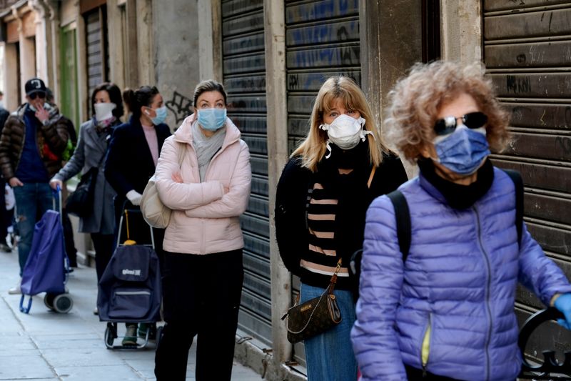 &copy; Reuters. New restrictions to prevent the spread of the coronavirus disease (COVID-19), in Venice