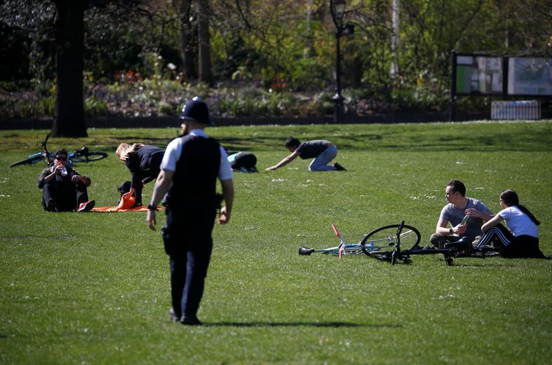 &copy; Reuters. The spread of the coronavirus disease (COVID-19) in London