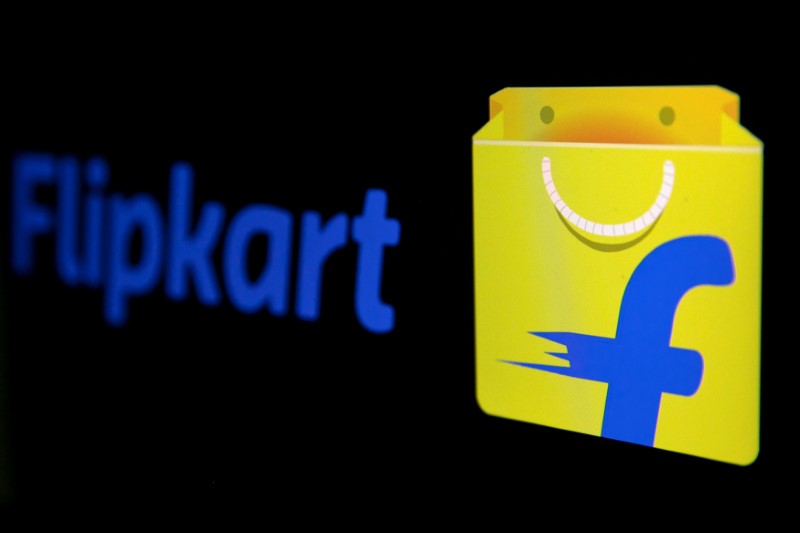 &copy; Reuters. FILE PHOTO: The logo of India&apos;s e-commerce firm Flipkart is seen in this illustration picture