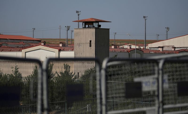 &copy; Reuters. FILE PHOTO: Silivri Prison complex is pictured in Silivri near Istanbul