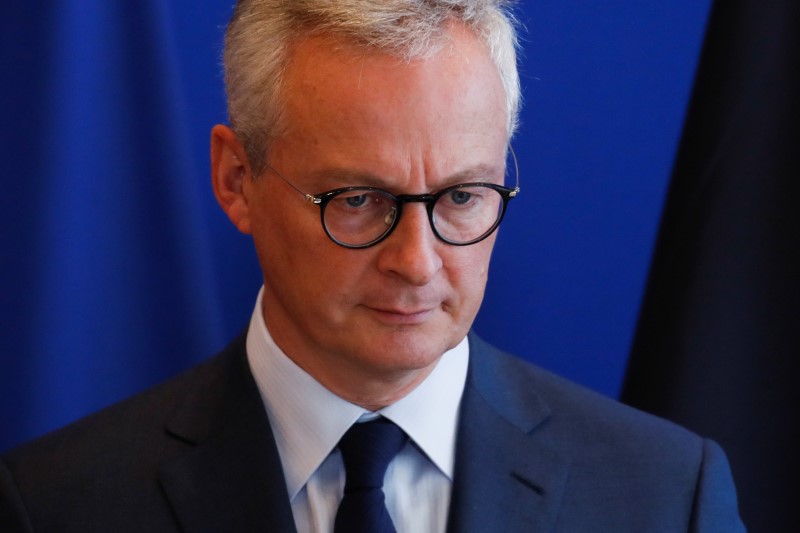 &copy; Reuters. EUROGROUPE: LE MAIRE EXHORTE À TROUVER DANS LES 24 HEURES UN ACCORD