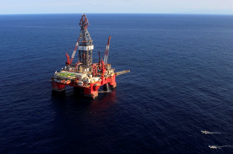 &copy; Reuters. A general view of the Centenario deep-water oil platform in the Gulf of Mexico off the coast of Veracruz