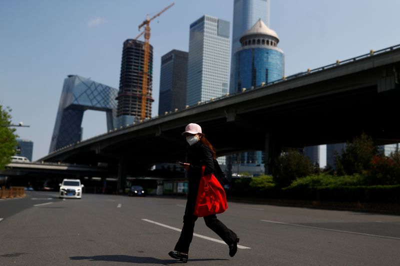 © Reuters. Outbreak of the coronavirus disease (COVID-19) in Beijing