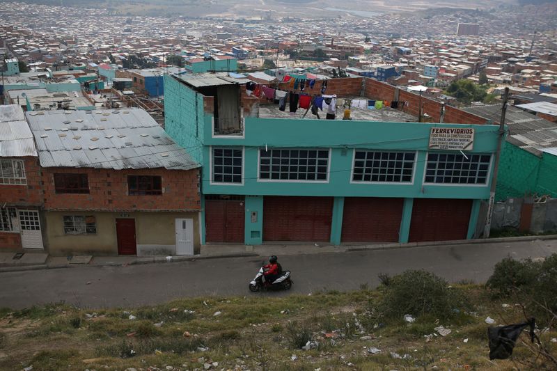 &copy; Reuters. Outbreak of the coronavirus disease (COVID-19) in Bogota