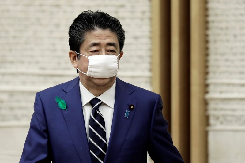 &copy; Reuters. Premiê japonês, Shinzo Abe, em Tóquio