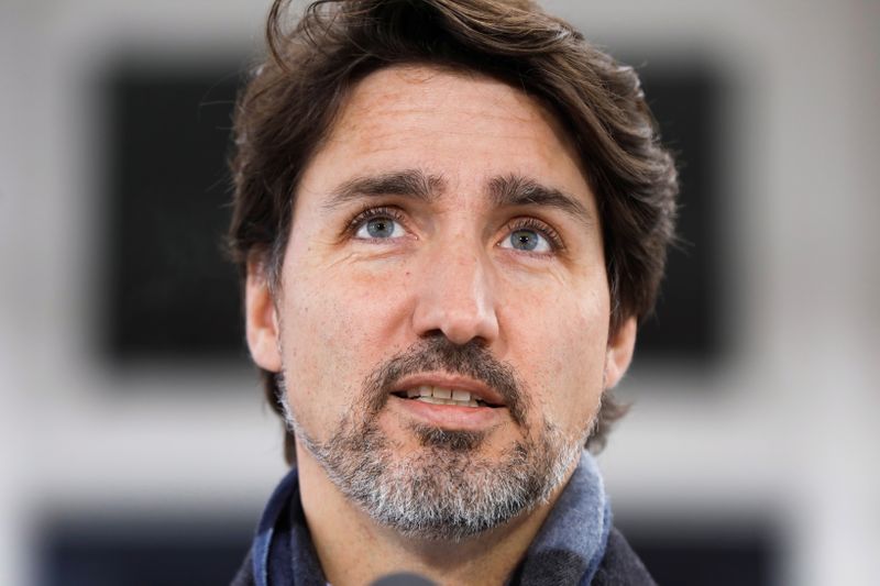 &copy; Reuters. Premiê canadense, Justin Trudeau, durante entrevista coletiva em Ottawa