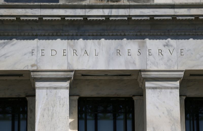 &copy; Reuters. Federal Reserve Board building on Constitution Avenue is pictured in Washington