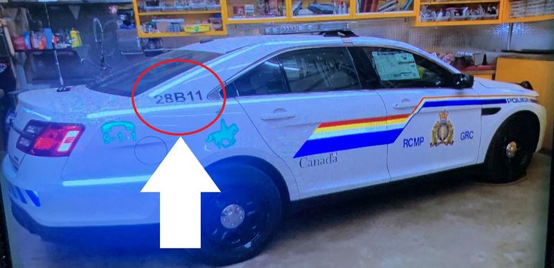 &copy; Reuters. Undated photograph of a Royal Canadian Mounted Police cruiser is shown during public appeal