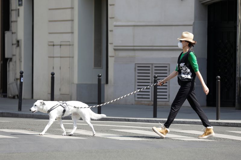 &copy; Reuters. Spread of coronavirus disease (COVID-19) in Paris