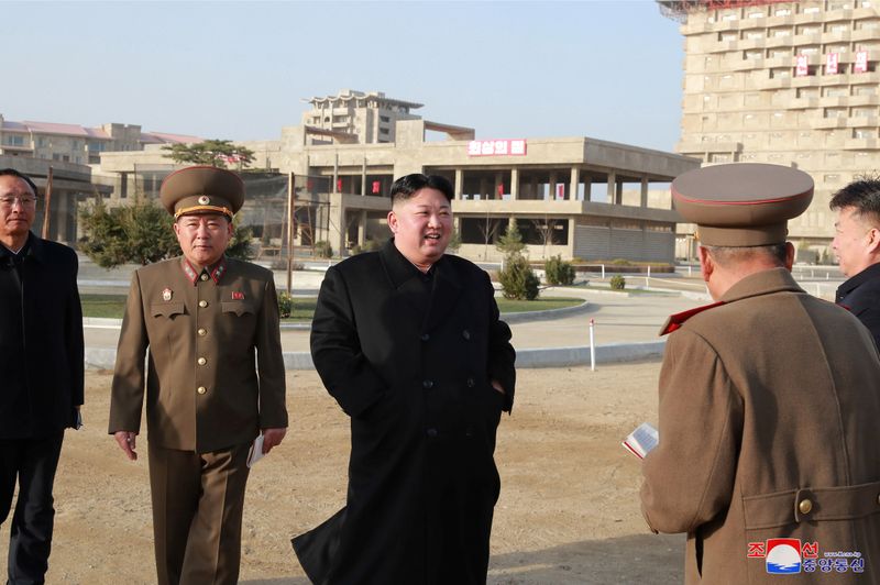 &copy; Reuters. 金正恩氏は元山に滞在か、衛星画像に金氏の船