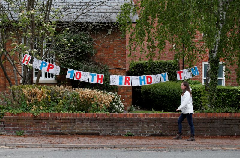 &copy; Reuters. Outbreak of the coronavirus disease (COVID-19) in Marston Moretaine