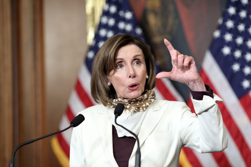 &copy; Reuters. FILE PHOTO: The U.S. House of Representatives passes an additional economic stimulus package passed earlier in the week by the U.S. Senate, on Captiol Hill in Washington