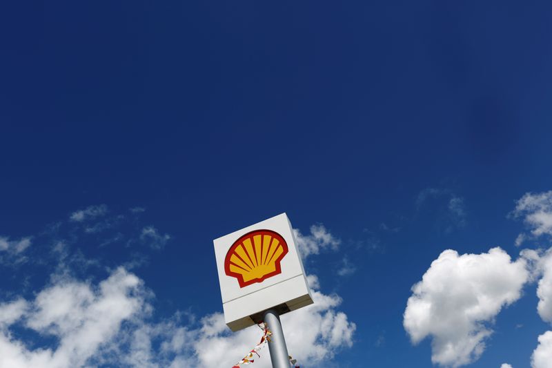 &copy; Reuters. Il logo Shell presso una stazione di servizio in Turchia