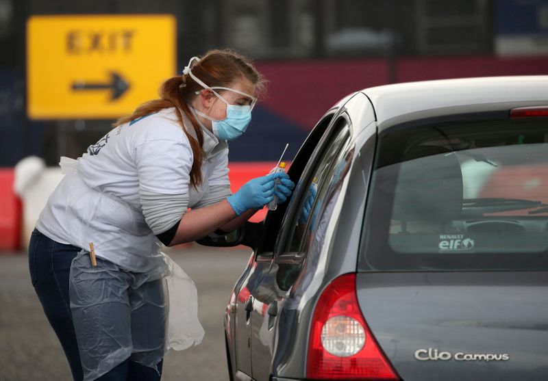 © Reuters. FILE PHOTO: The spread of the coronavirus disease (COVID-19) in Glasgow