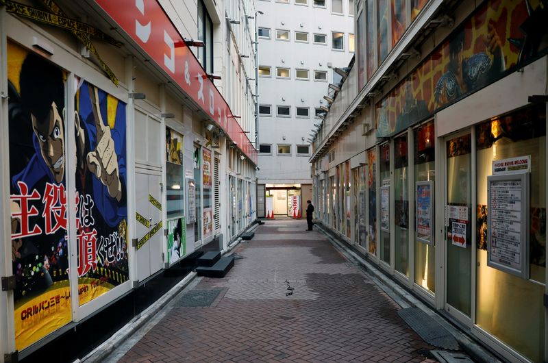 &copy; Reuters. FILE PHOTO: Coronavirus disease (COVID-19) outbreak in Tokyo