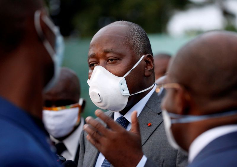 &copy; Reuters. نقل رئيس وزراء ساحل العاج إلى فرنسا لإجراء فحوص طبية