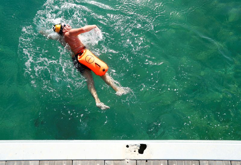 © Reuters. The coronavirus disease (COVID-19) outbreak on the island of Lanzarote