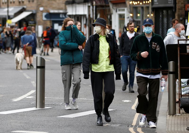 © Reuters. Outbreak of the coronavirus disease (COVID-19) in London