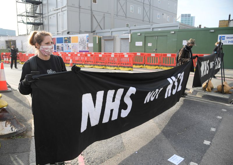 &copy; Reuters. Outbreak of the coronavirus disease (COVID-19) in London