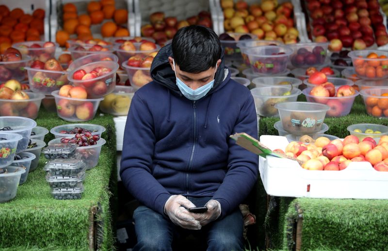 © Reuters. FILE PHOTO: The spread of the coronavirus disease (COVID-19) in Birmingham