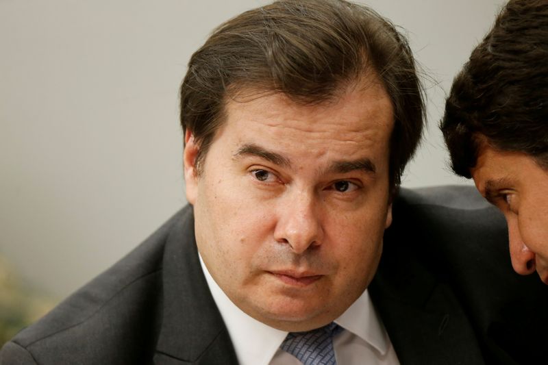 &copy; Reuters. Presidente da Câmara dos Deputados, Rodrigo Maia, em Brasília