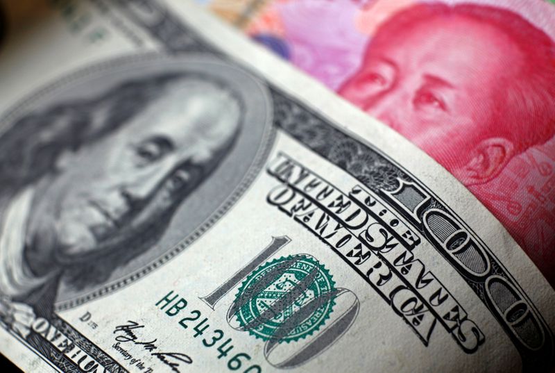 Dollar firms as China-U.S. tensions rise